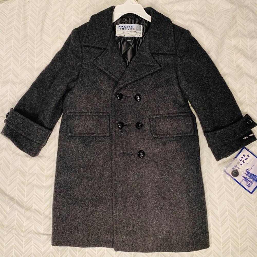 Nordic country toddler jacket- 100% wool brand new